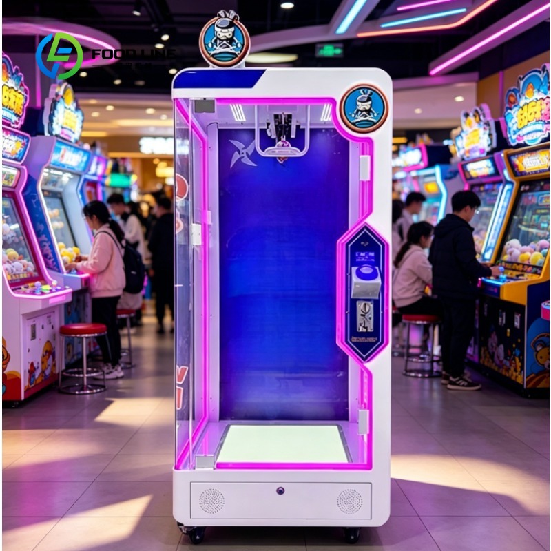 Arcade Toy Vending Machine - Op maat gemaakte muntbediende schaar-snijmachine voor