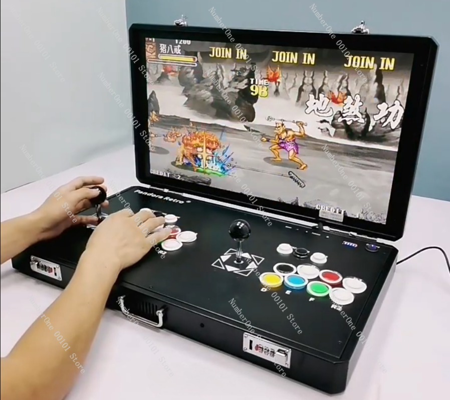 Arcade Vibes - Draagbare retro arcade gameconsole, dual joystick