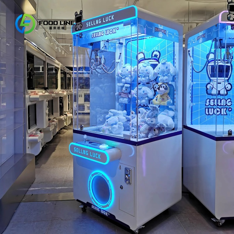Arcade Vending Machines - Op maat gemaakte muntbediende metalen kraanautomaat,
